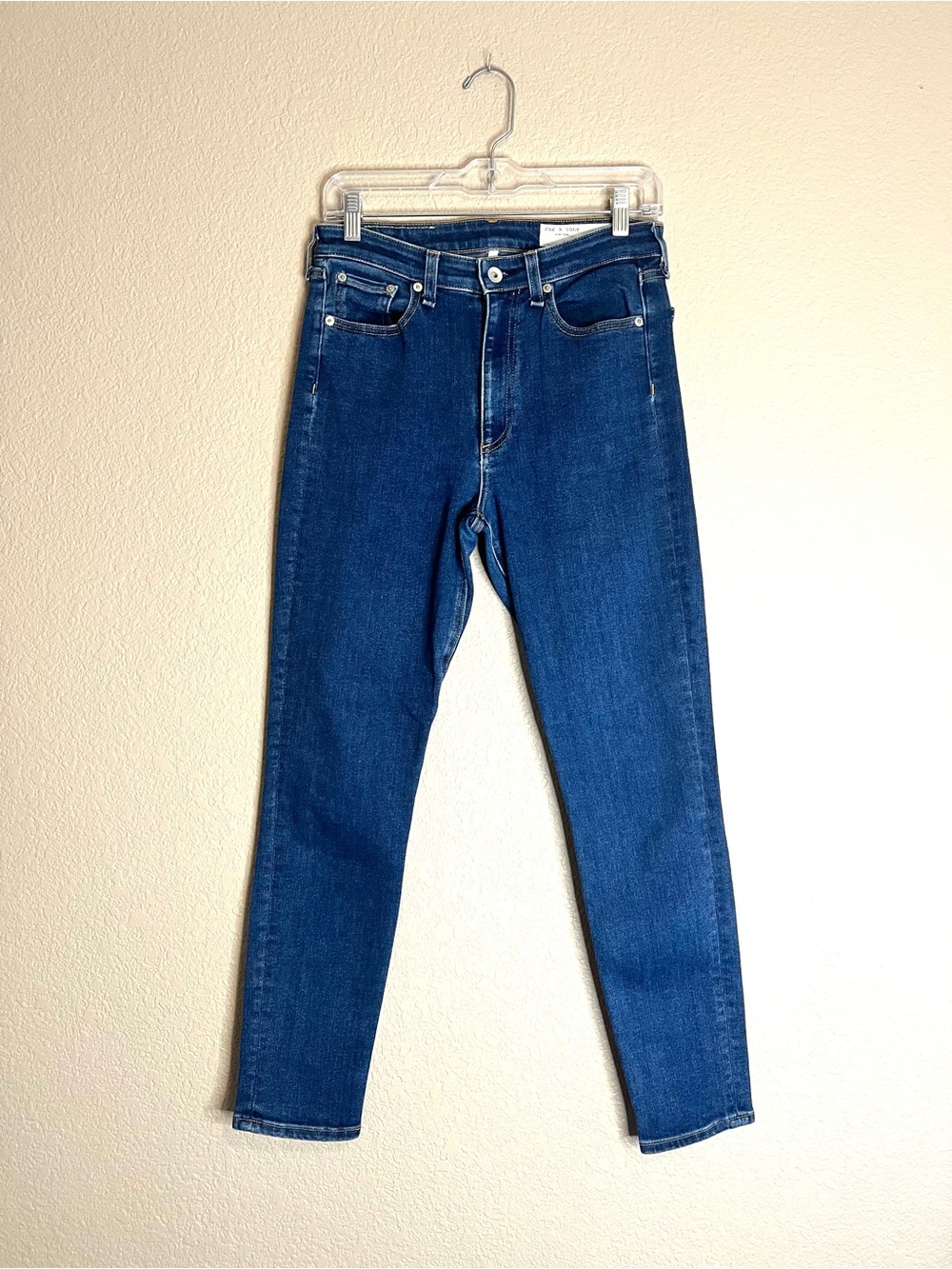rag & bone Women's Nina High-Rise Skinny Jeans in Lulu Sz 28